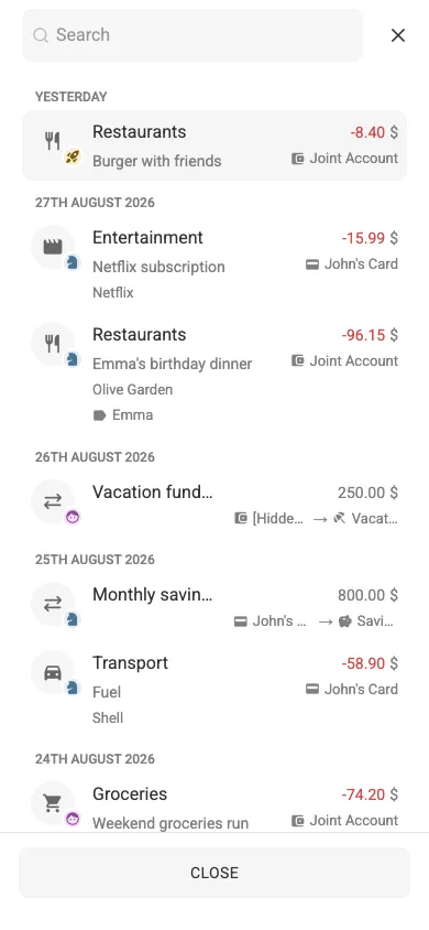 The search (mobile)